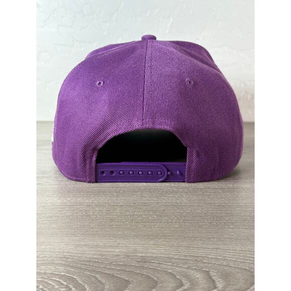 Arizona Diamondback MLB Purple White Rope Patch Men's Snapback Hat- EUC - Picture 3 of 5